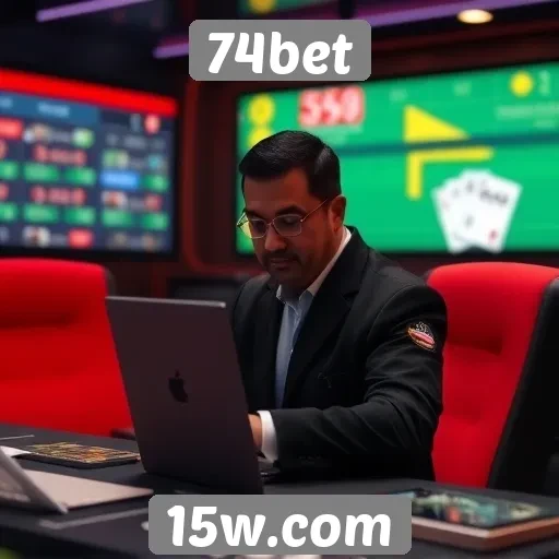Avaliação do suporte ao cliente no 74bet